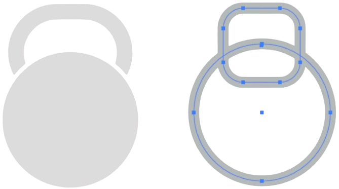 Processo de criação da logo